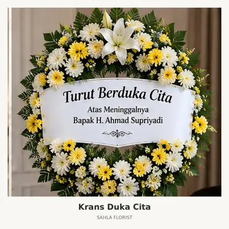 Krans Bunga Duka Bayah